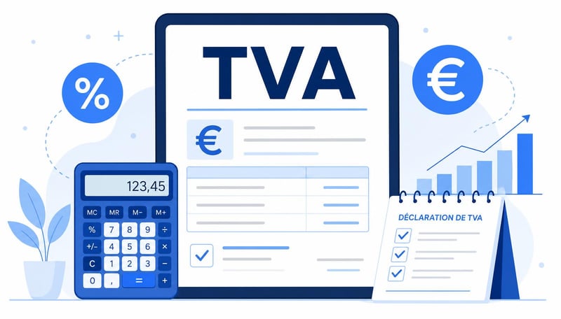 Comment calculer la TVA en 2026 : guide complet et calculateur gratuit